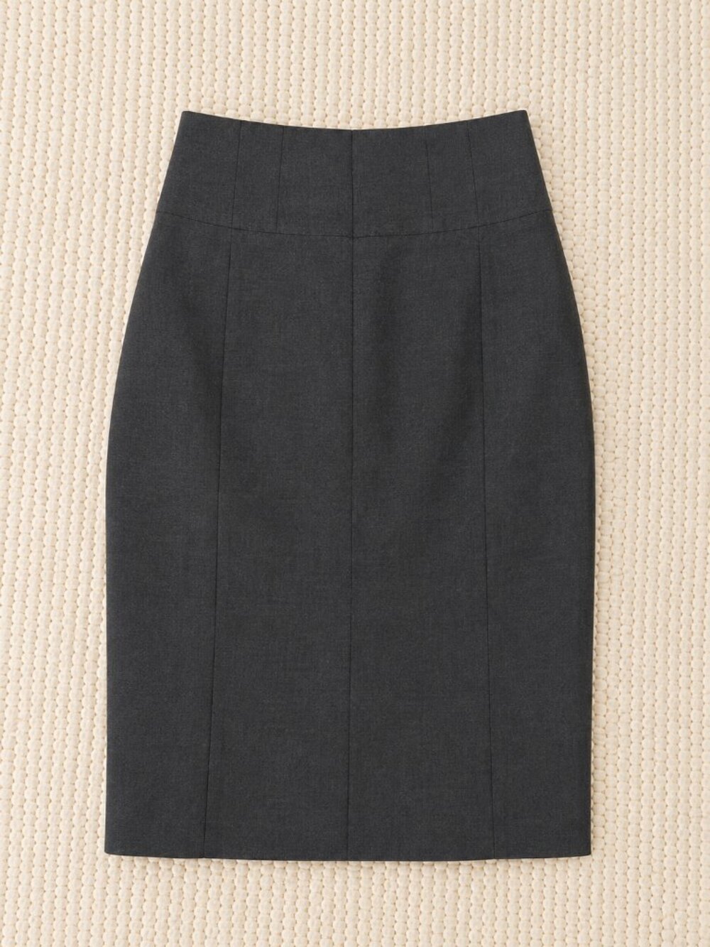 Express Charcoal Gray High-Waisted Pencil Skirt – Size 0